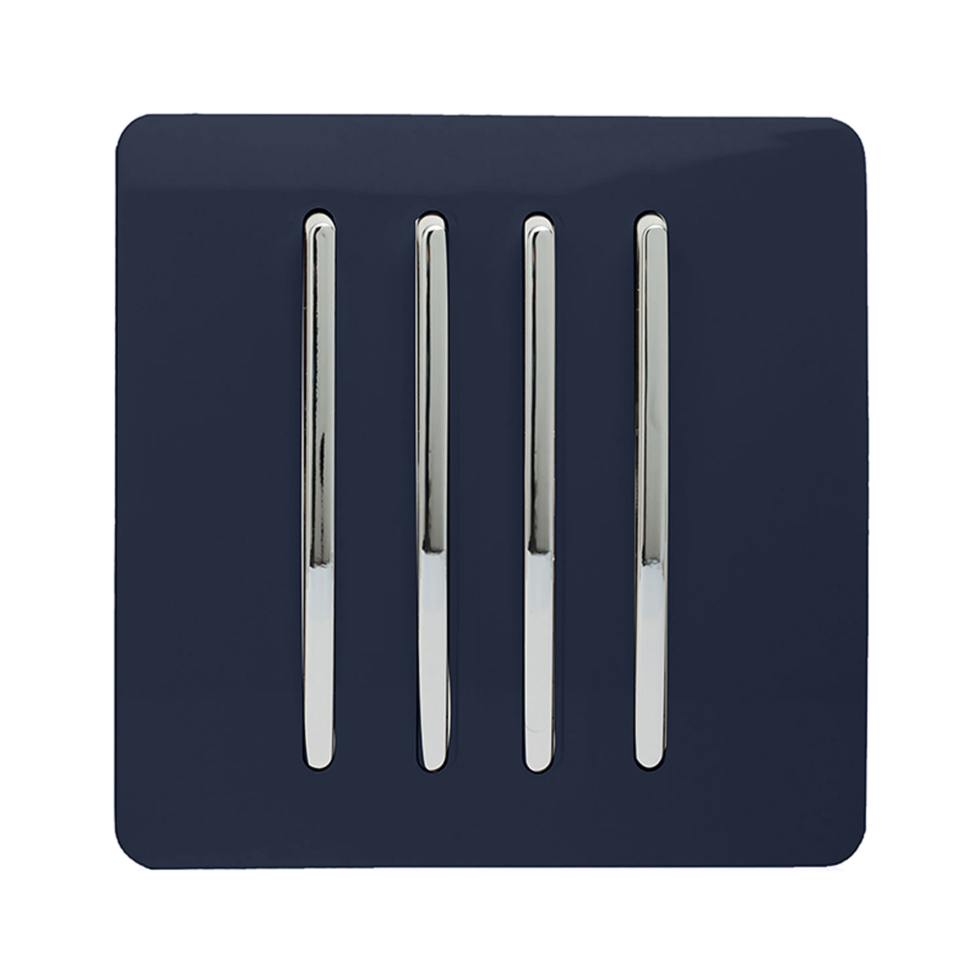 ART-SS8NV  4 Gang 2 Way 10 Amp Rocker Navy Blue